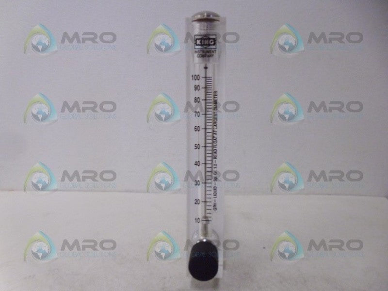 KING INSTRUMENT 75303325C04 FLOW METER NSMP