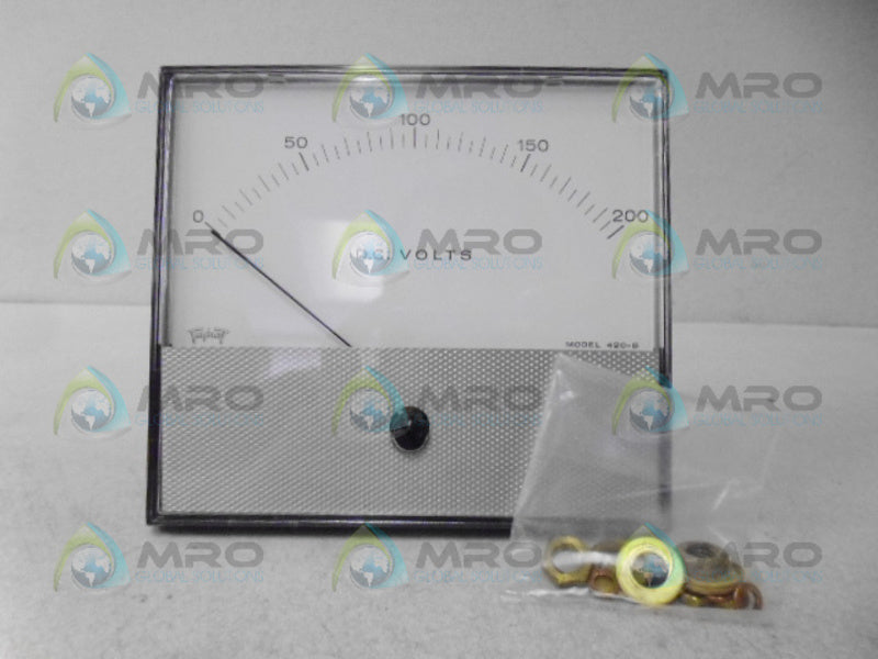 TRIPLETT 420-G ANALOG PANEL METER 0-200 NSMP