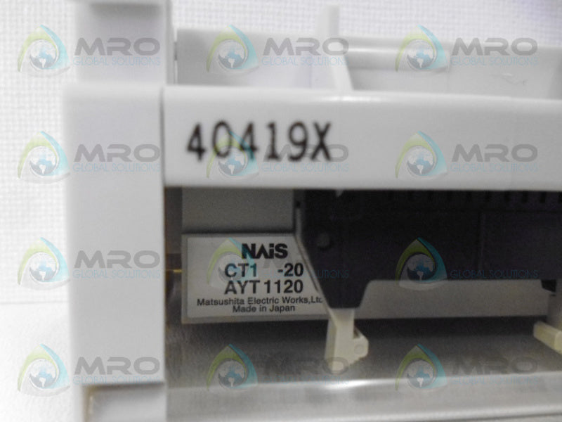 NAIS CT1-20 CONNECTOR TERMINAL  NSMP
