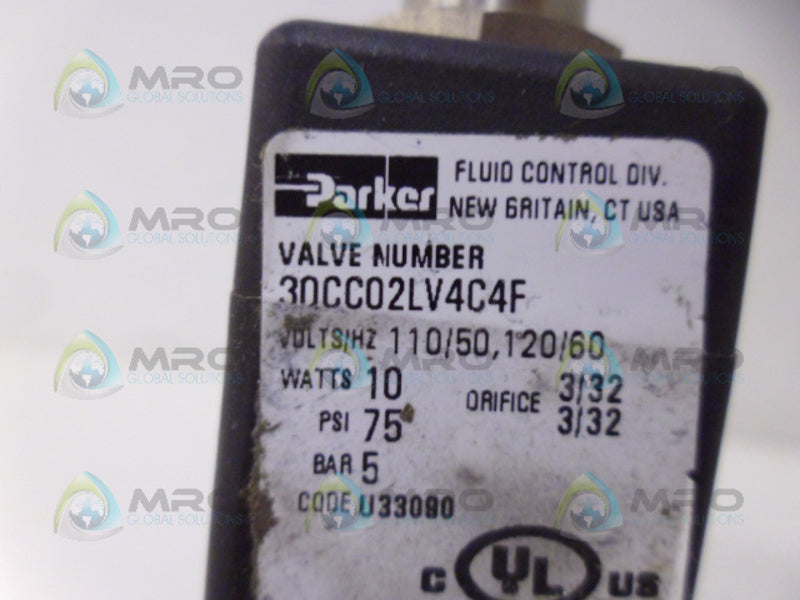 PARKER 30CC02LV4C4F NSNP