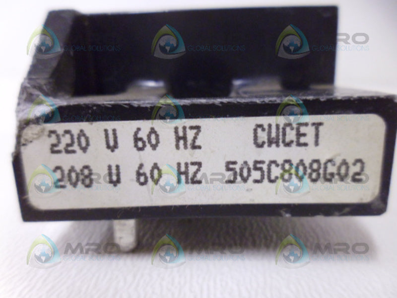 WESTINGHOUSE 505C808G02 COIL 208-220V NSNP