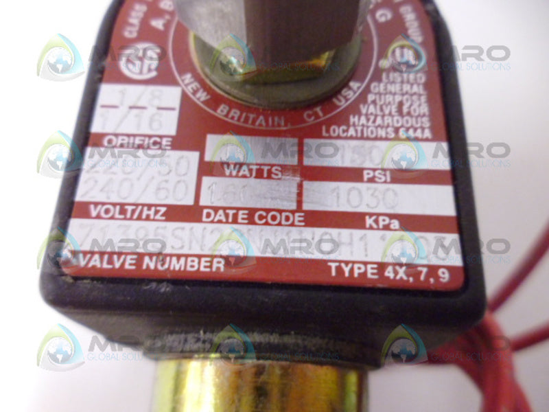 PARKER 71395SN2GNJ1N0H111Q3 SOLENOID VALVE NSNP