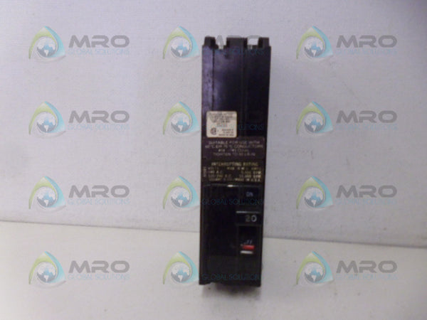 SQUARE D LM-3637 CIRCUIT BREAKER 2 POLE 20AMP NSNP