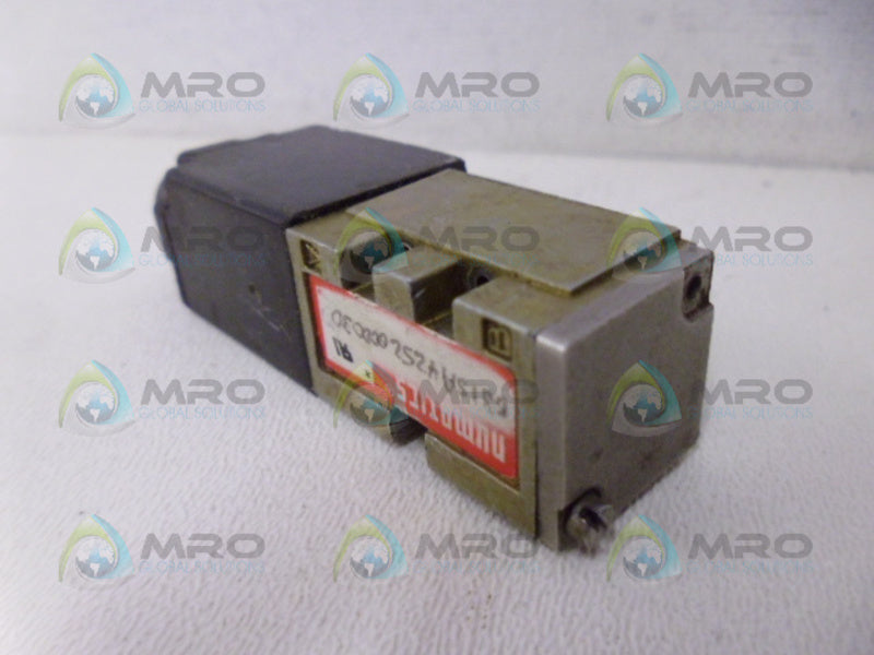 NUMATICS 031SA4252000030 SOLENOID VALVE UNMP
