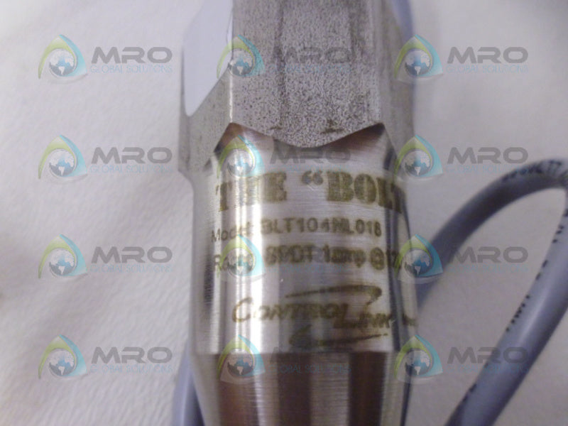 CONTROL LINK BLT104NL018 PROXIMITY SENSOR NSNP