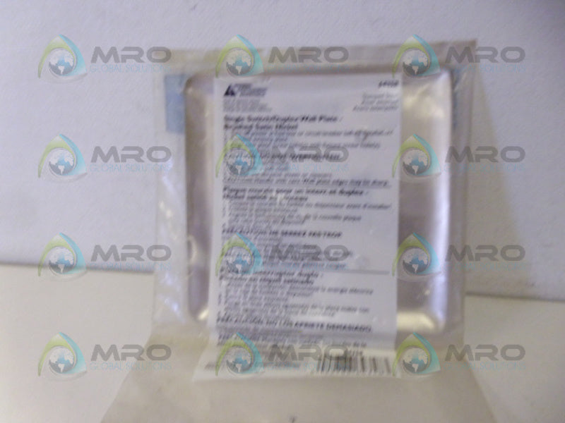 BRAINERD 64358 SINGLE SWITCH/DUPLEX WALL PLATE NSMP