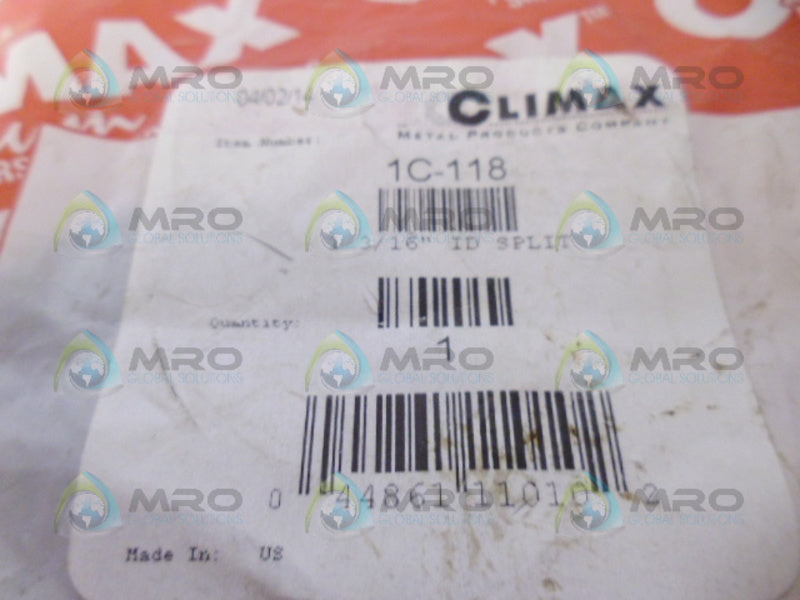 CLIMAX 1C-118 SHAFT COLLAR NSMP
