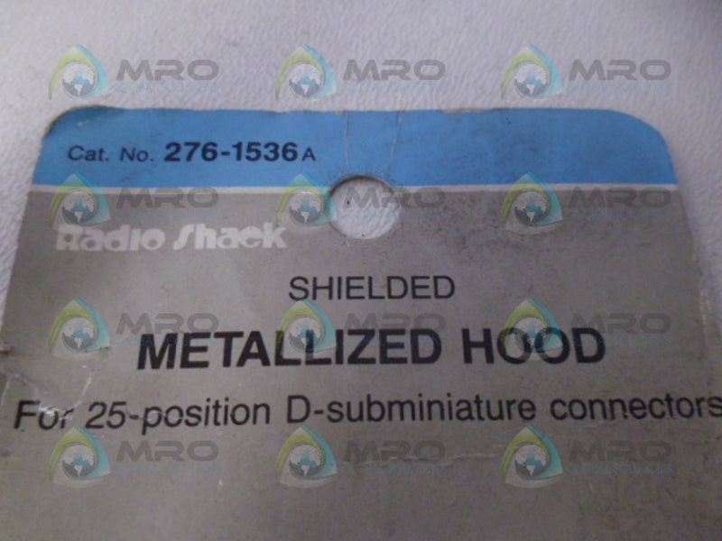 RADIOSHACK 276-1536A METALLIZED HOOD NSMP
