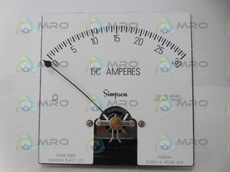 SIMPSON 1327A 0-10 DCA (AS PICTURED) NSMP