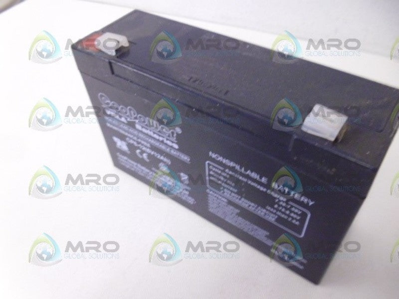 COOPOWER CP6-12 SEALED LEAD-ACID VRLA BATTERY NSMP