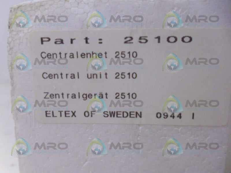 ELTEX 25100 CENTRAL UNIT NSMP