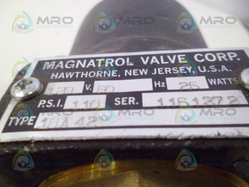 MAGNATROL 18A42 SOLENOID VALVE UNMP