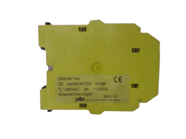 PILZ ZAS/3S/1UZ SAFETY RELAY NSNP
