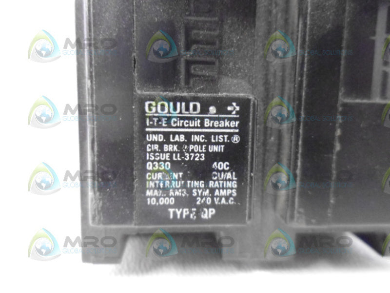 ITE Q330 CIRCUIT BREAKER 2P 40A 240V NSNP