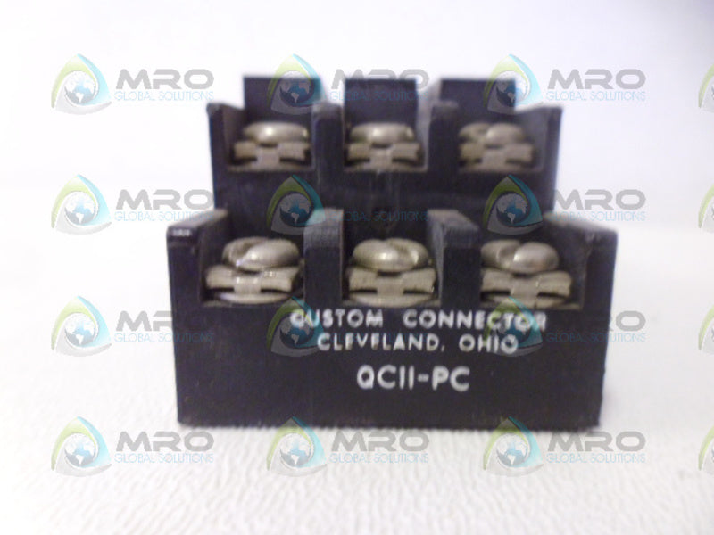 CUSTOM CONNECTOR QCII-PC SOCKET FOR SQUARE BASE UNMP