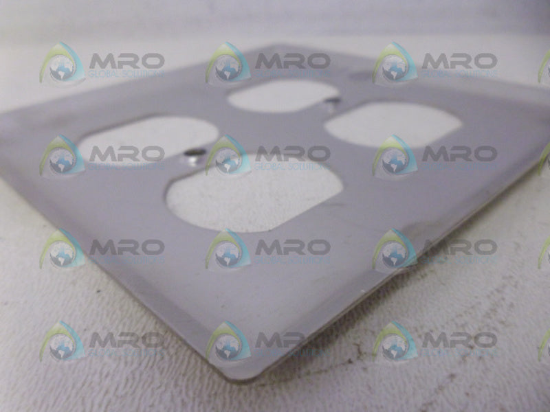 COOPER P-S 302 WALLPLATE NSNP