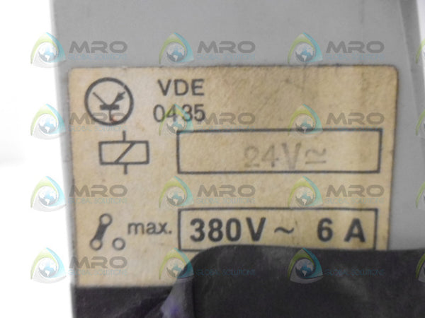ERN VDE 0435 TIME DELAY RELAY UNMP