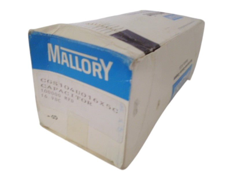 MALLORY CGS104U016X5C ALUMINUM ELECTROLYTIC CAPACITOR  NSMP
