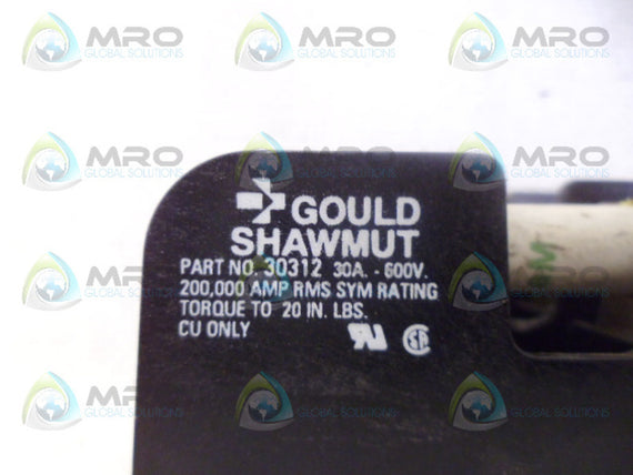 GOULD 30312 FUSE BLOCK UNMP