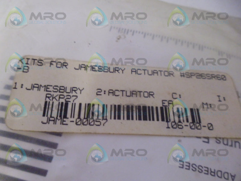 JAMESBURY RKP27 NSMP