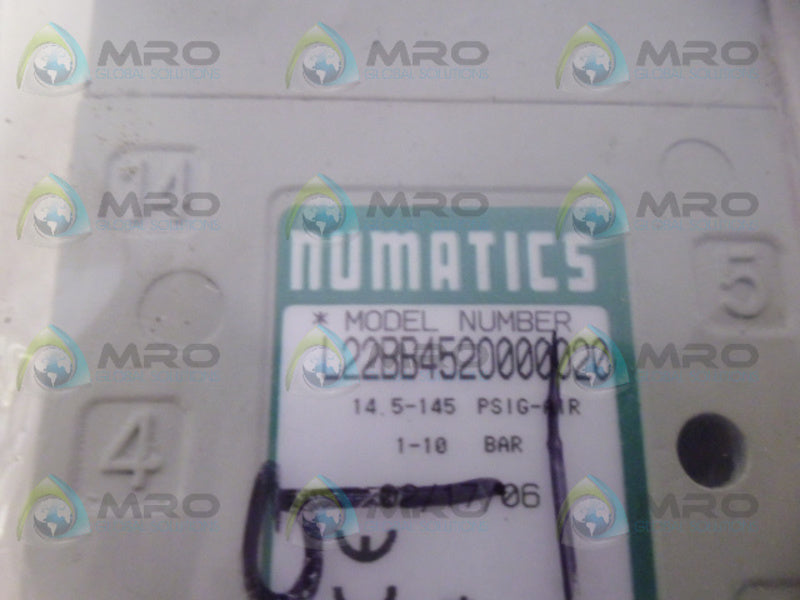 NUMATICS L22BB452O000020 NSNP
