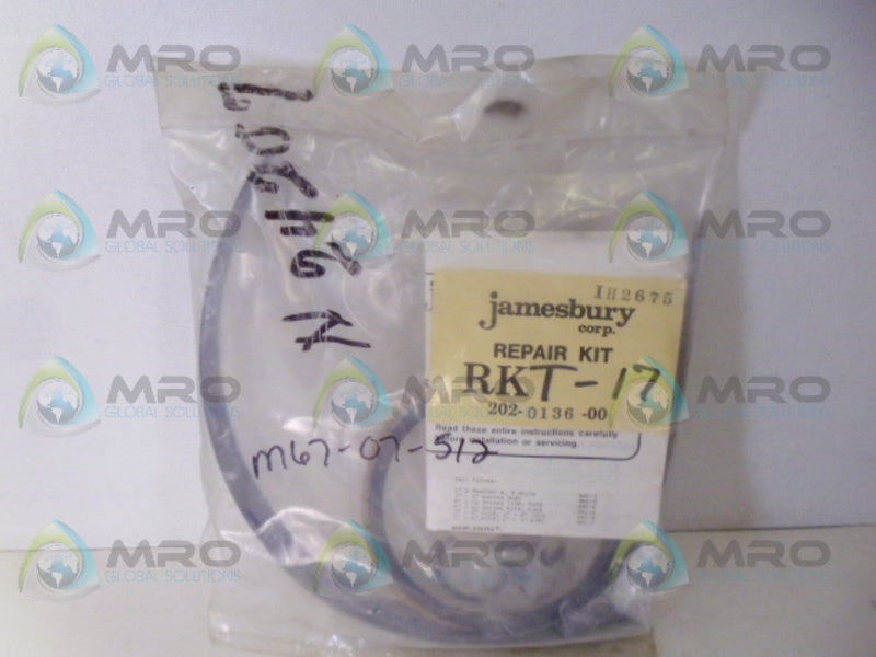 JAMESBURY 202-0136-00 NSMP