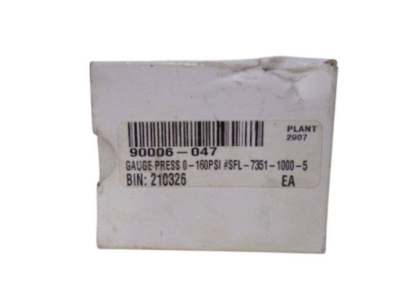 BAUMER EN837-1 CI.1,6 PRESSURE GUAGE 0-160 PSI  NSMP