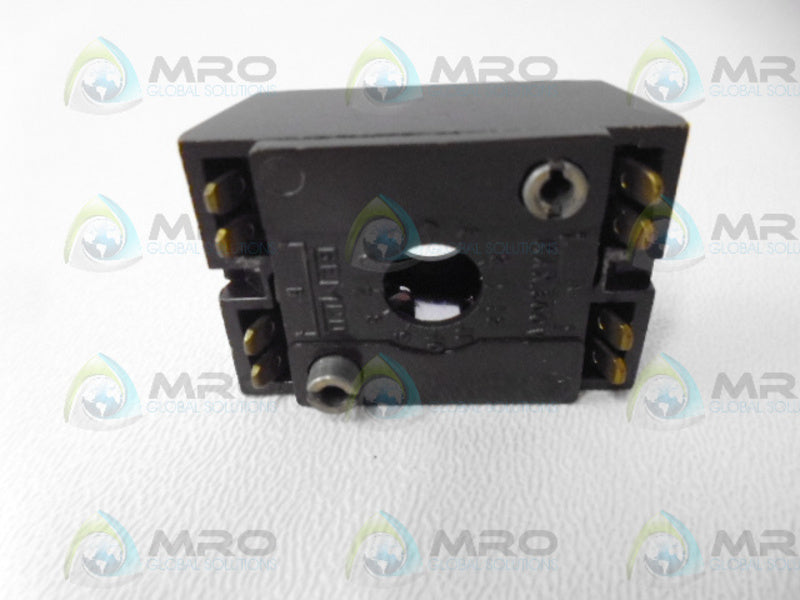 GEMCO P-88-D SELECTOR SWITCH CONTACT BLOCK  NSMP