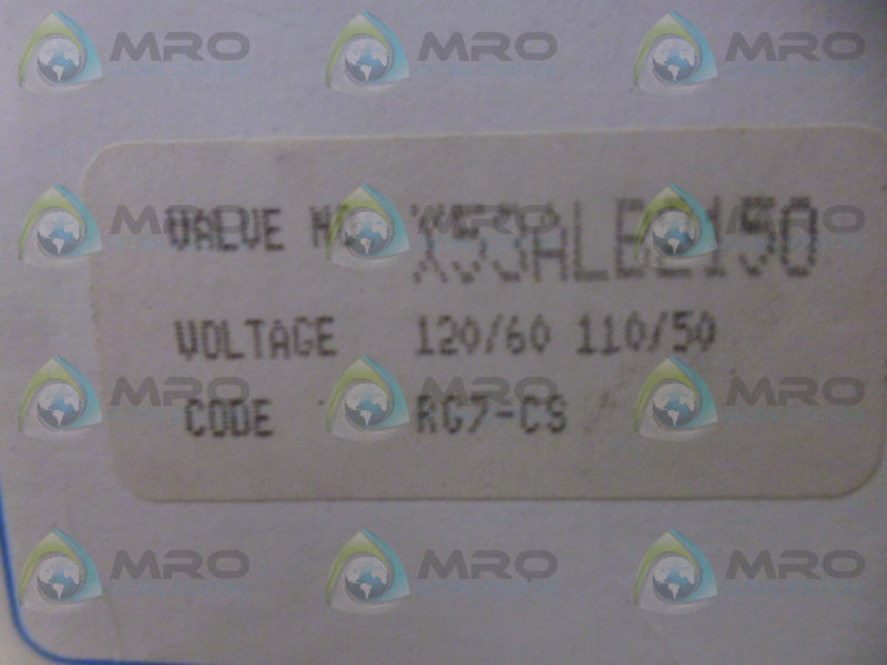 SKINNER X53ALB2150 SOLENOID VALVE NSMP