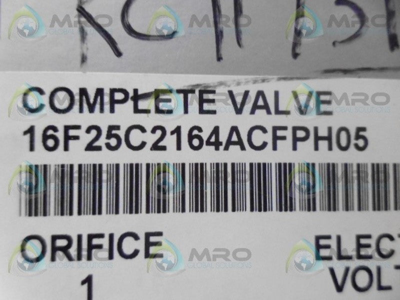 PARKER 16F25C2164ACFPH05 VALVE NSMP