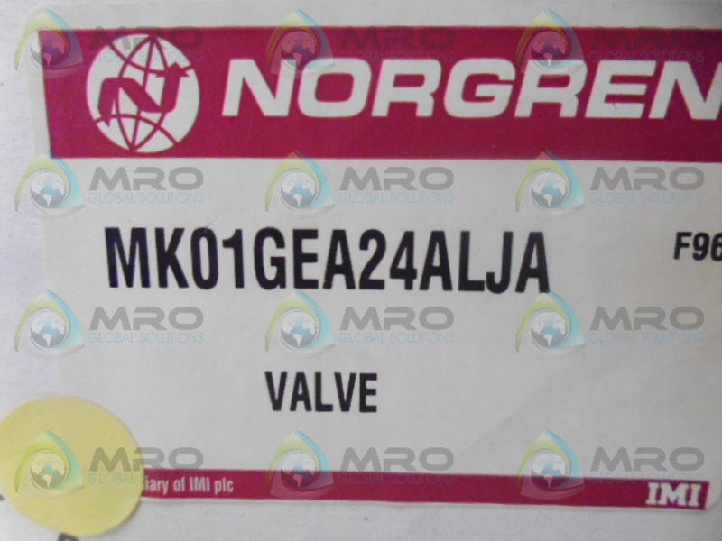 NORGREN MK01GEA24ALJA VALVE NSMP