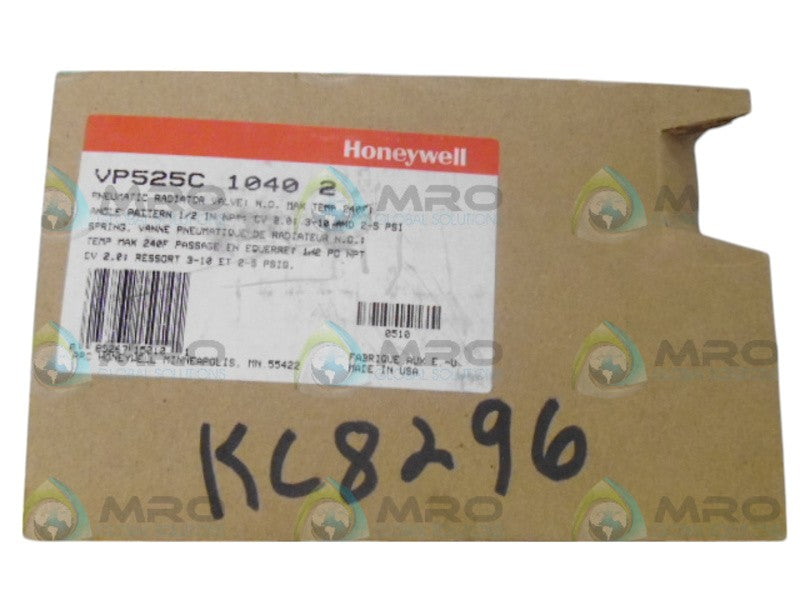 HONEYWELL VP525C1040 PNEUMATIC RADIATOR VALVE NSMP