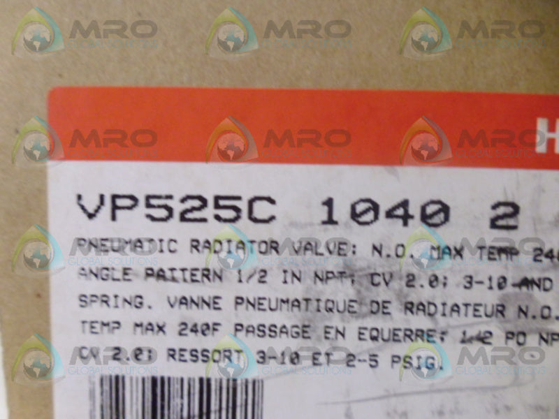 HONEYWELL VP525C1040 PNEUMATIC RADIATOR VALVE NSMP