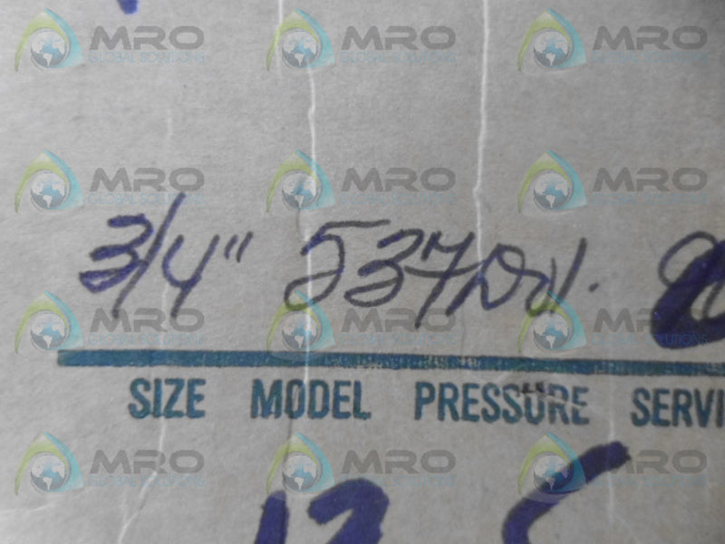 KUNKLE 537D01 BRASS SAFETY VALVE NSMP