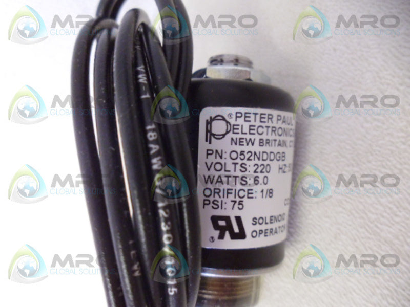 PETER PAUL O52NDDGB  NSNP
