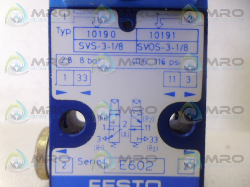 FESTO SVS-3-1/8 NSNP