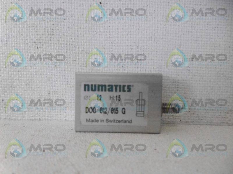 NUMATICS DOO-012/015G NSNP