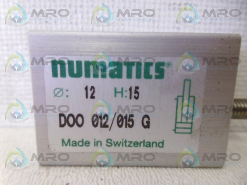NUMATICS DOO-012/015G NSNP