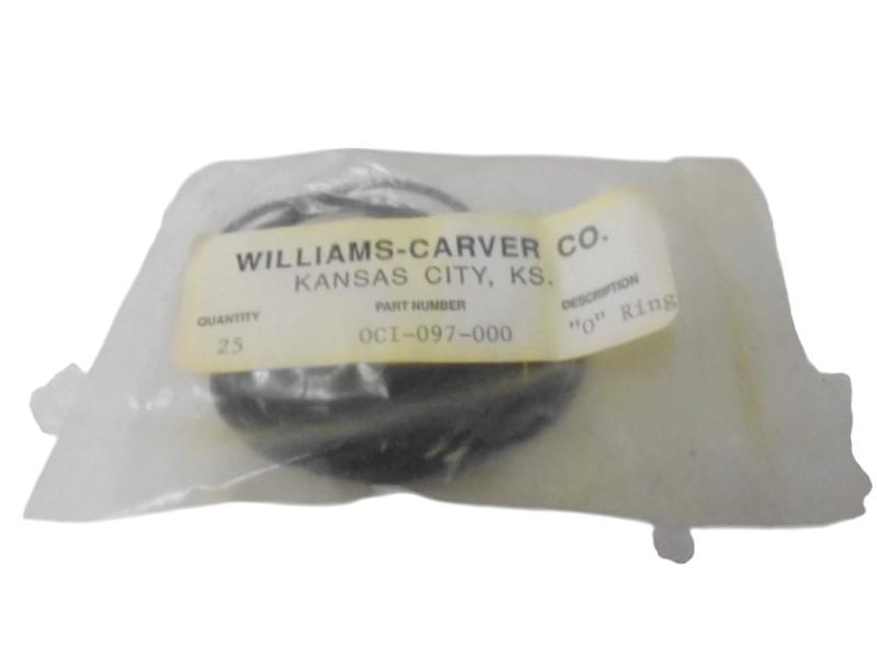 WILLAMS CARVER OCI-097-000 O RING (PKG OF 25) NSMP