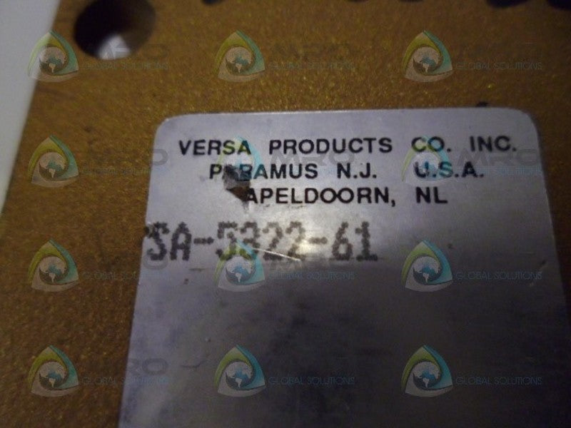 VERSA SA-5322-61 LEVER OPERATED VALVE NSNP