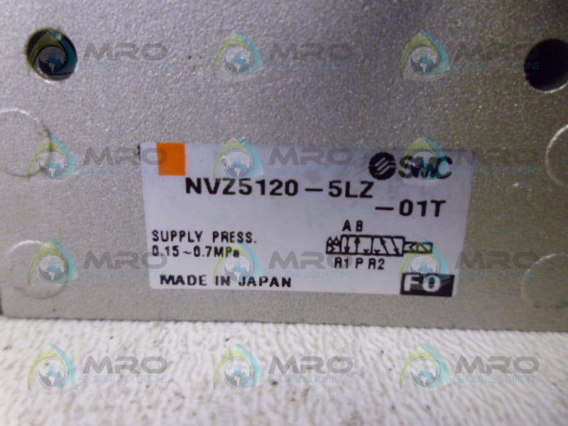 SMC NVZ5120-5LZ-01T SOLENOID PILOT VALVE NSNP
