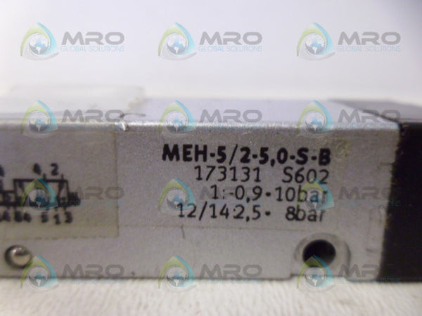 FESTO MEH-5/2-5,0-S-B SOLENOID VALVE NSNP
