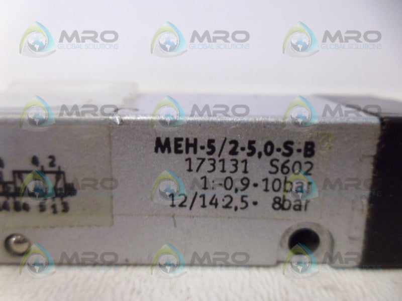 FESTO MEH-5/2-5,0-S-B SOLENOID VALVE NSNP