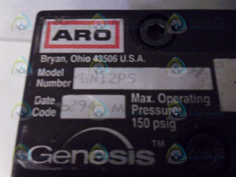 ARO GN12PS PNEUMATIC VALVE UNMP
