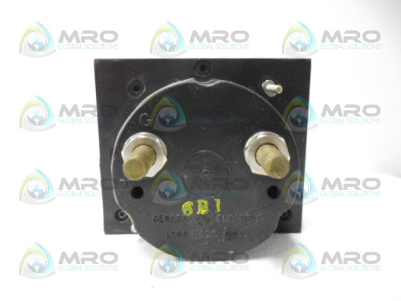 GENERAL ELECTRIC 255220RXRX PANEL METER 0-300V NSMP