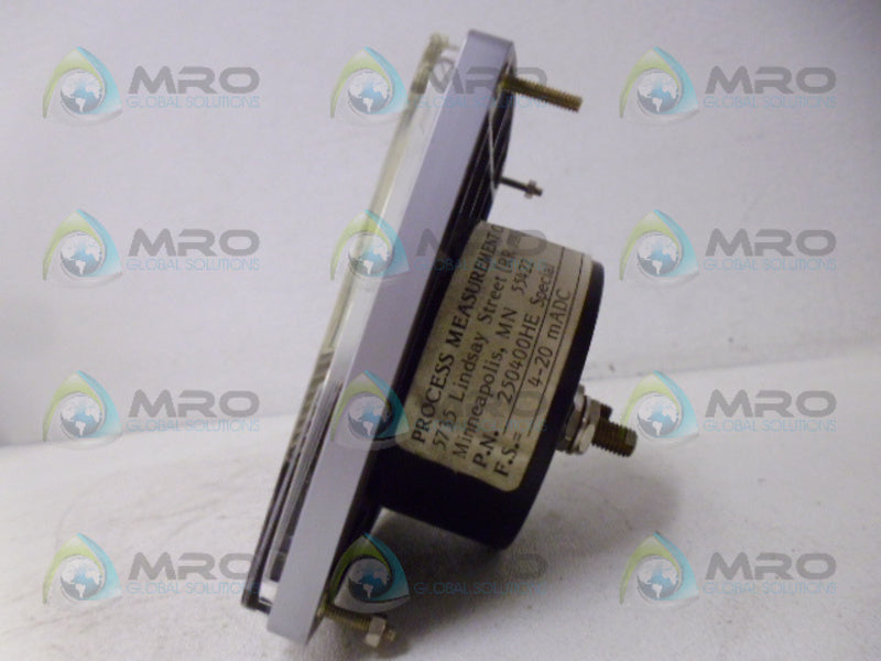 GENERAL ELECTRIC 250400HE PANEL METER 0-300A NSMP