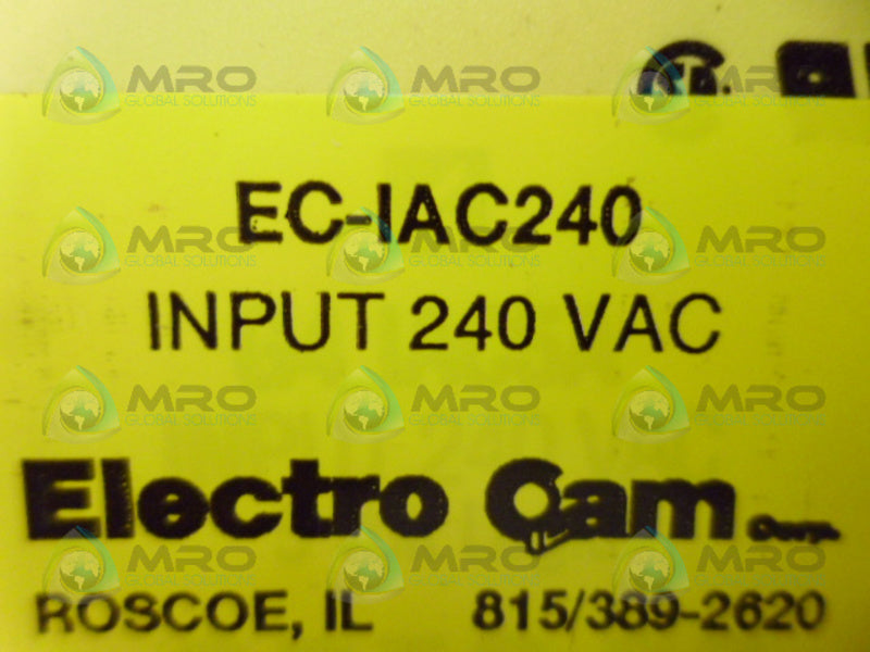 ELECTRO CAM EC-IAC240 SLIMLINE OUTPUT MODULE NSNP
