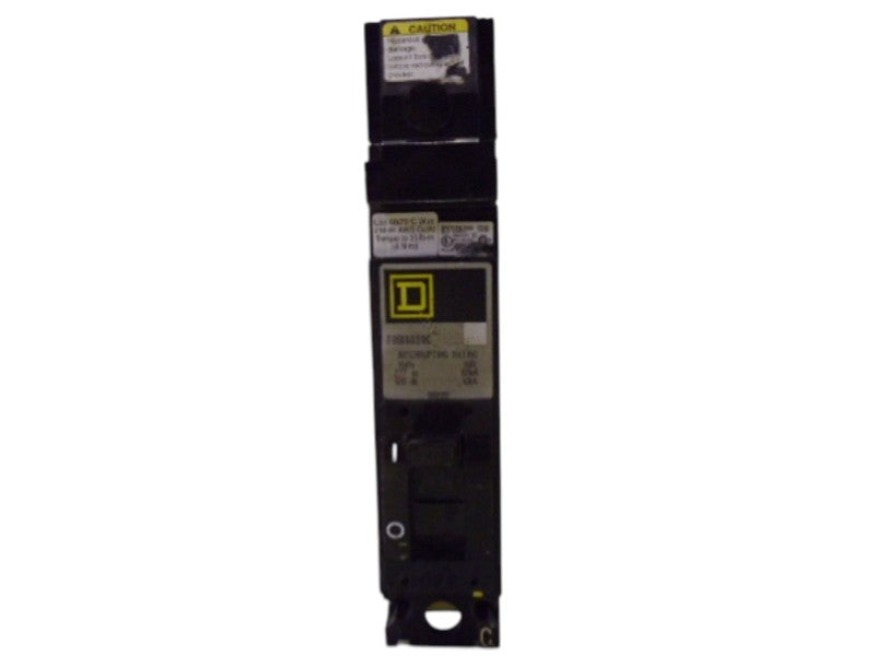 SQUARE D FHB16020C CIRCUIT BREAKER 1 POLE 20A NSNP