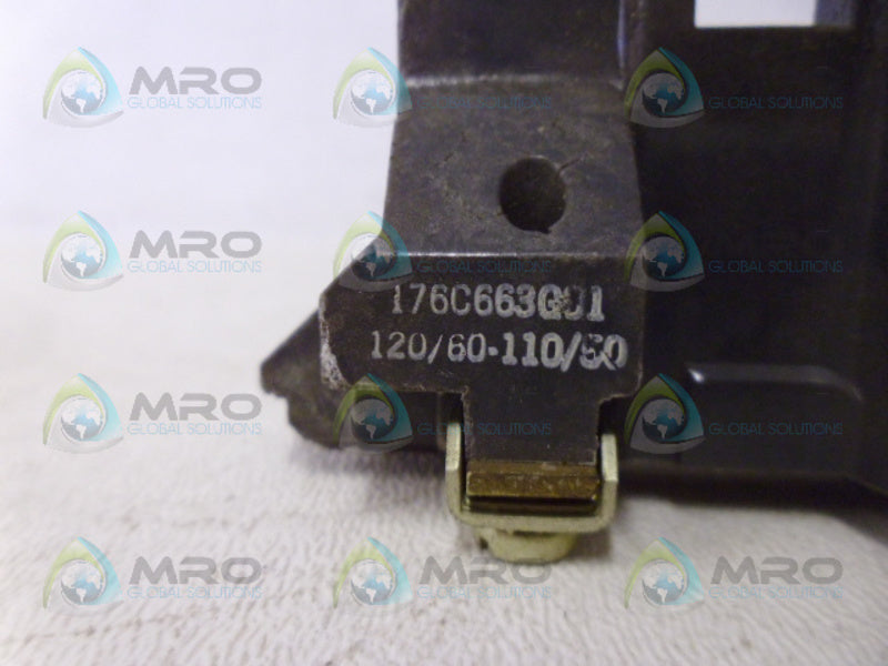 WESTINGHOUSE 176C663G01 COIL 110/120V UNMP