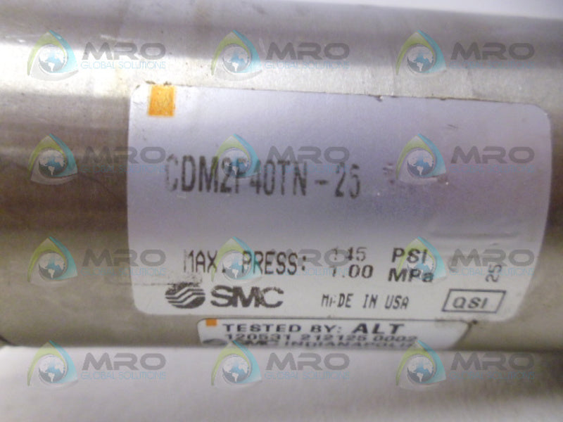 SMC CDM2F40TN-25 CYLINDER UNMP